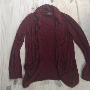 Mix by 41Hawthorn (stitchfix) maroon cardigan - L